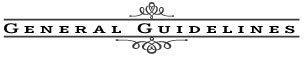 General Letterpress Design Guidelines General Letterpress Design Guidelines