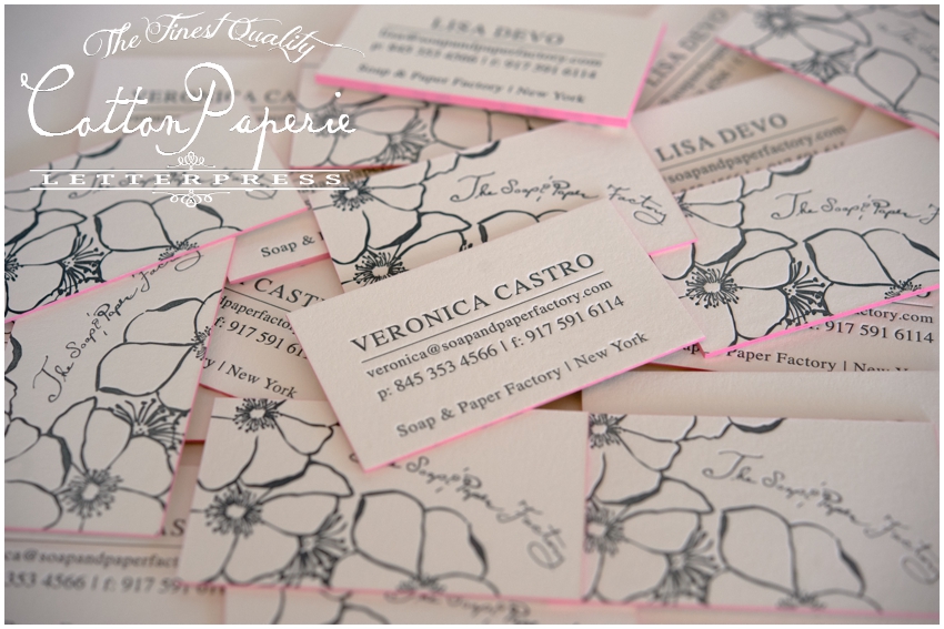 cottonpaperie letterpress business cards cottonpaperie letterpress business cards