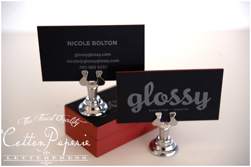 cottonpaperie letterpress business cards cottonpaperie letterpress business cards