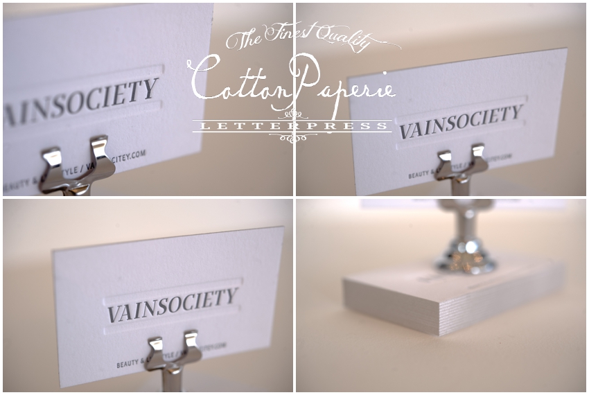 cottonpaperie letterpress business cards cottonpaperie letterpress business cards