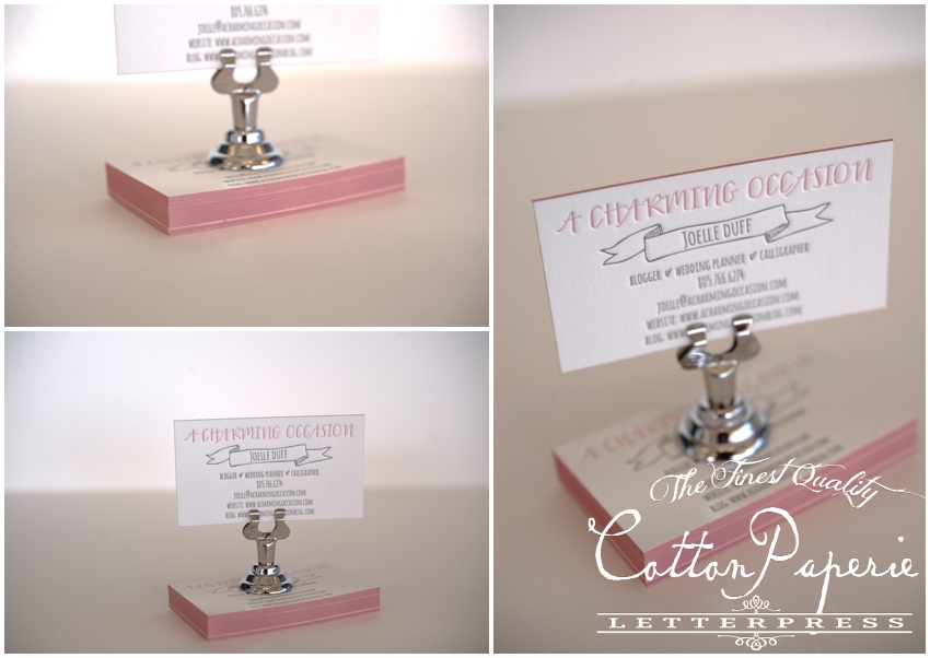 cottonpaperie letterpress business cards cottonpaperie letterpress business cards