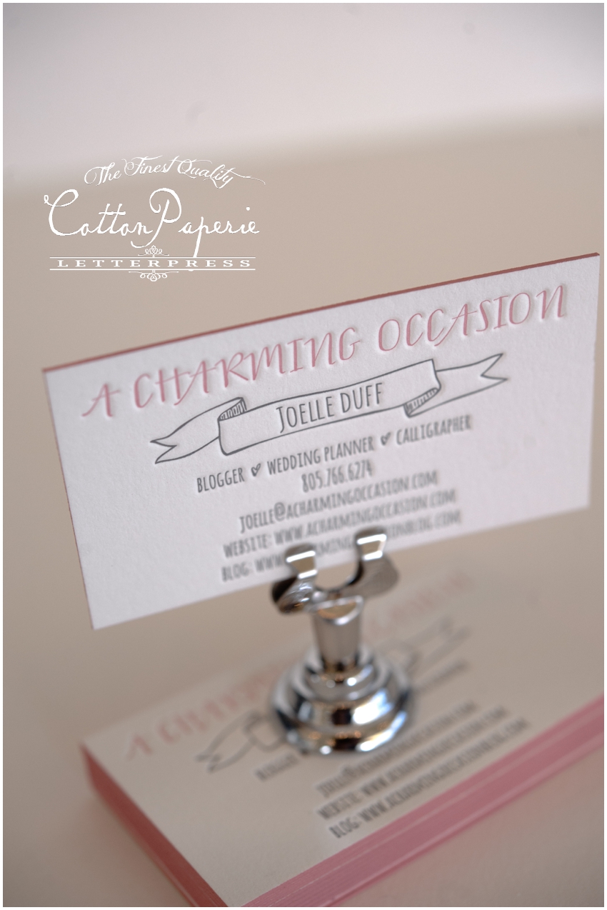cottonpaperie letterpress business cards cottonpaperie letterpress business cards