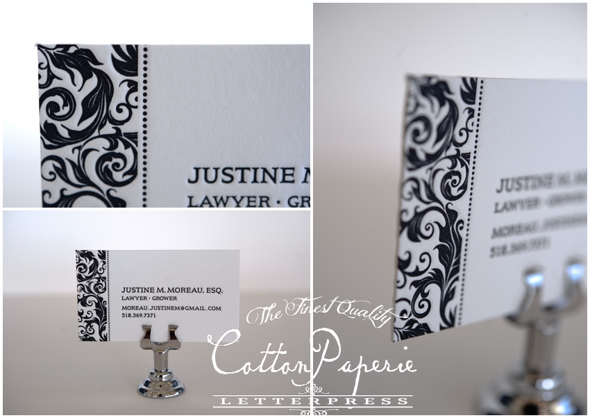 cottonpaperie letterpress business cards cottonpaperie letterpress business cards