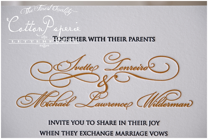 cottonpaperie letterpress wedding invitations with metallic envelopes and folios cottonpaperie letterpress wedding invitations with metallic envelopes and folios
